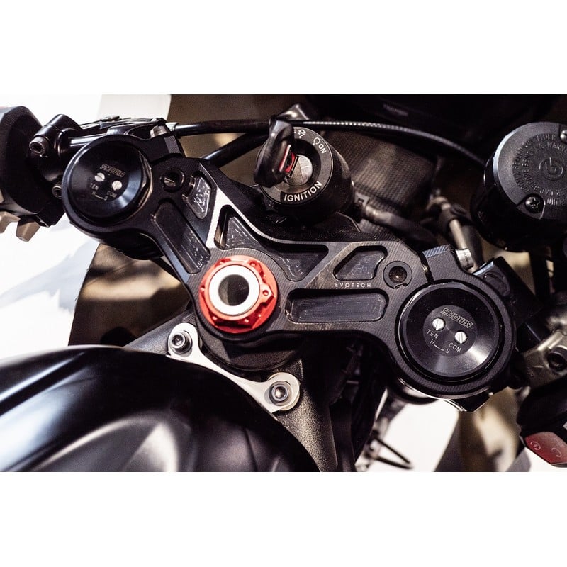 Kit trasformazione piastra di sterzo superiore per Triumph Street Triple RS