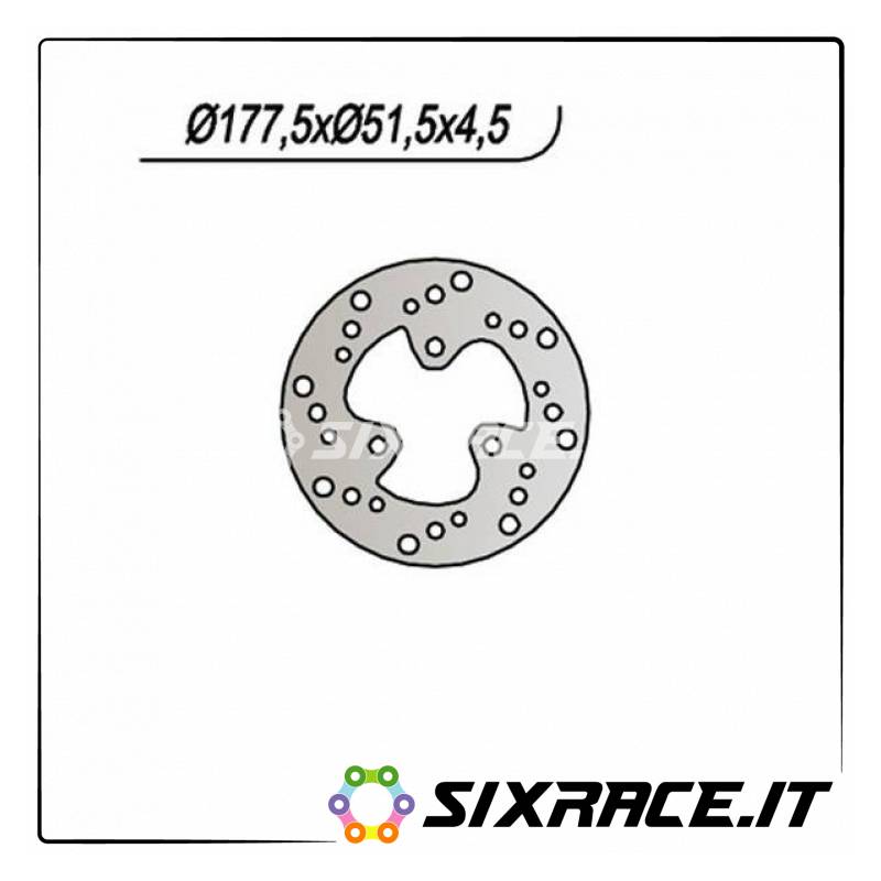 493-61359 - DISCO FRENO NG 493 Polaris Scrambler 4X4 500cc 1998-2001 - 