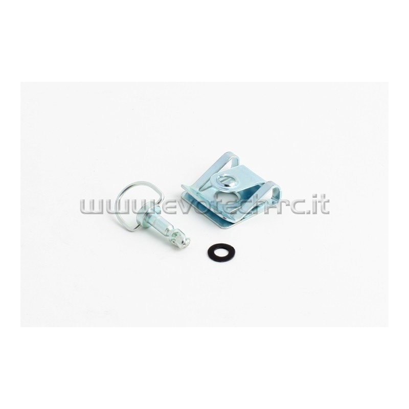 Mini sganci rapidi 4x12mm a clip KTM