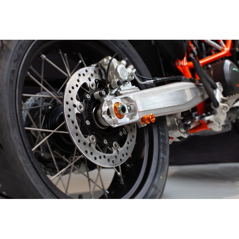 Dado ruota posteriore Ergal 7075 M25x1,5 KTM