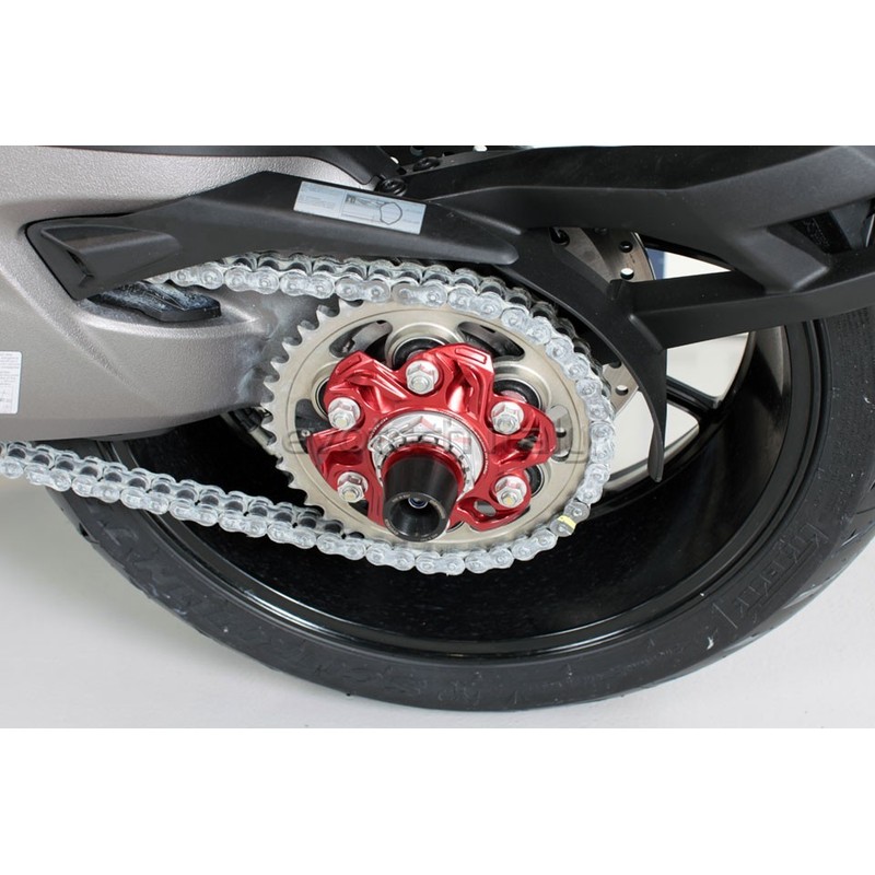 Dado corona M10X1 Ergal 7075-t6