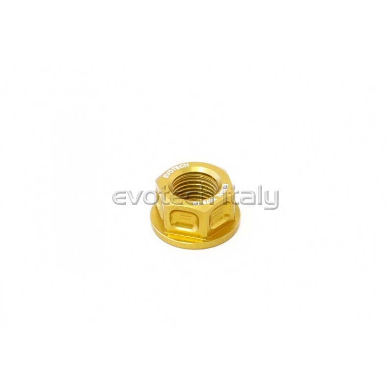 Dado corona M10X1 Ergal 7075-t6