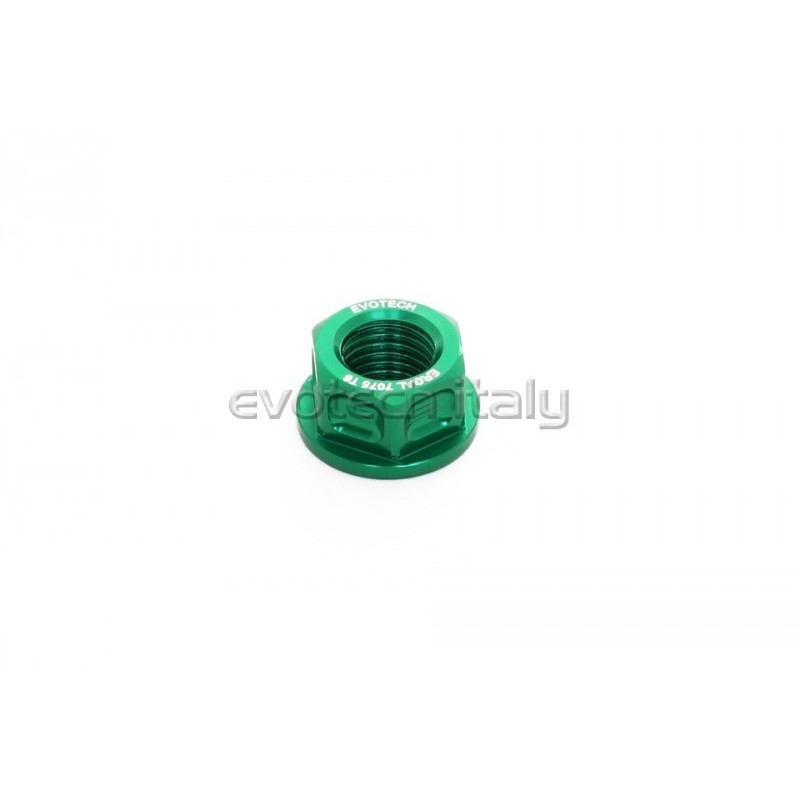 Dado corona M10X1,25 Ergal 7075-t6 HONDA