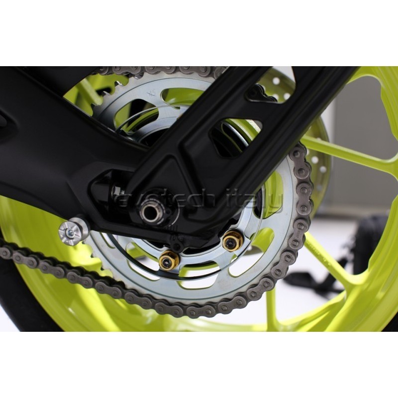 Dado corona M10X1,25 Ergal 7075-t6 SUZUKI