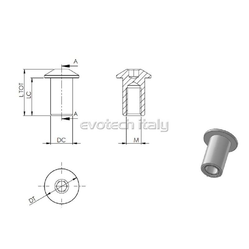 DADO SPECIALE ERGAL VSD-001