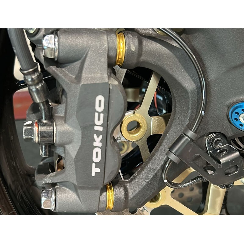 Kit 4 distanziali pinze freno B_DPZC_D22_d10_L5 HONDA