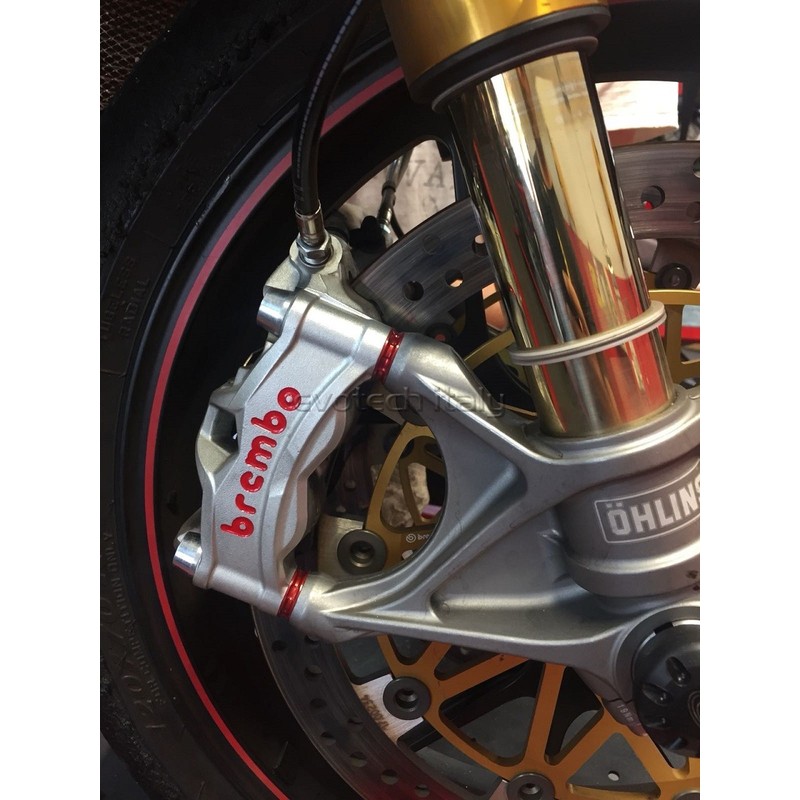 Kit 4 distanziali pinze freno misure 20x10x5 mm DUCATI