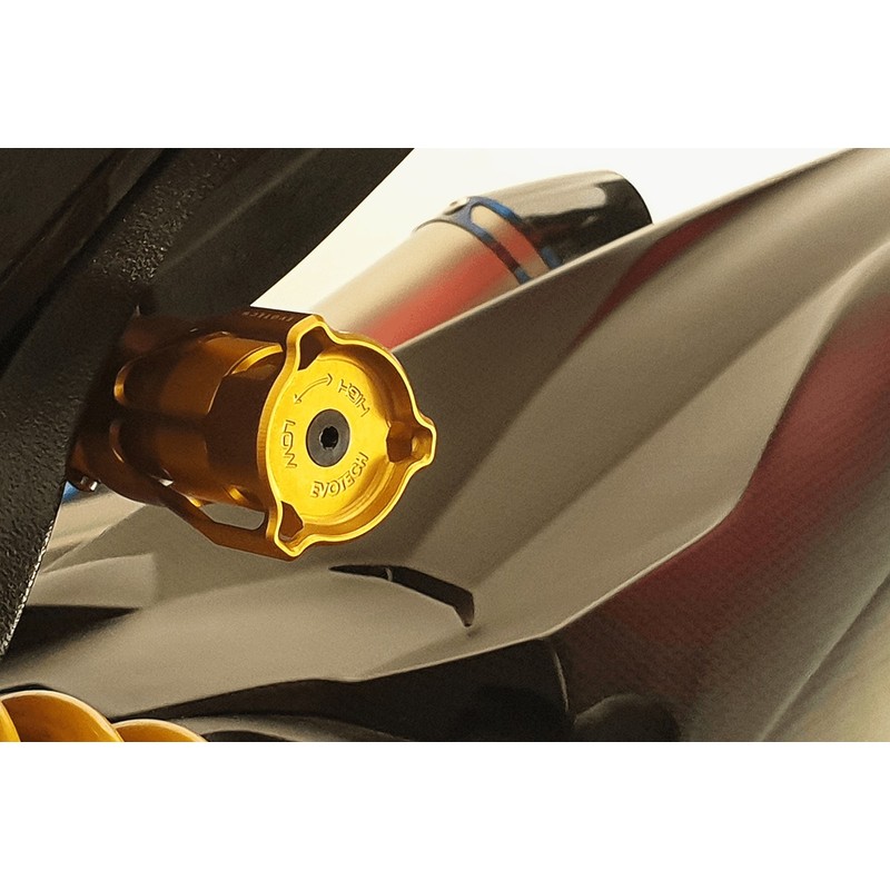 Pomello precarico molla idraulica mono ammortizzatore Öhlins DUCATI