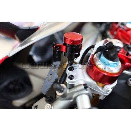 Staffa adattamento sx per serbatoio liquido frizione Panigale DUCATI
