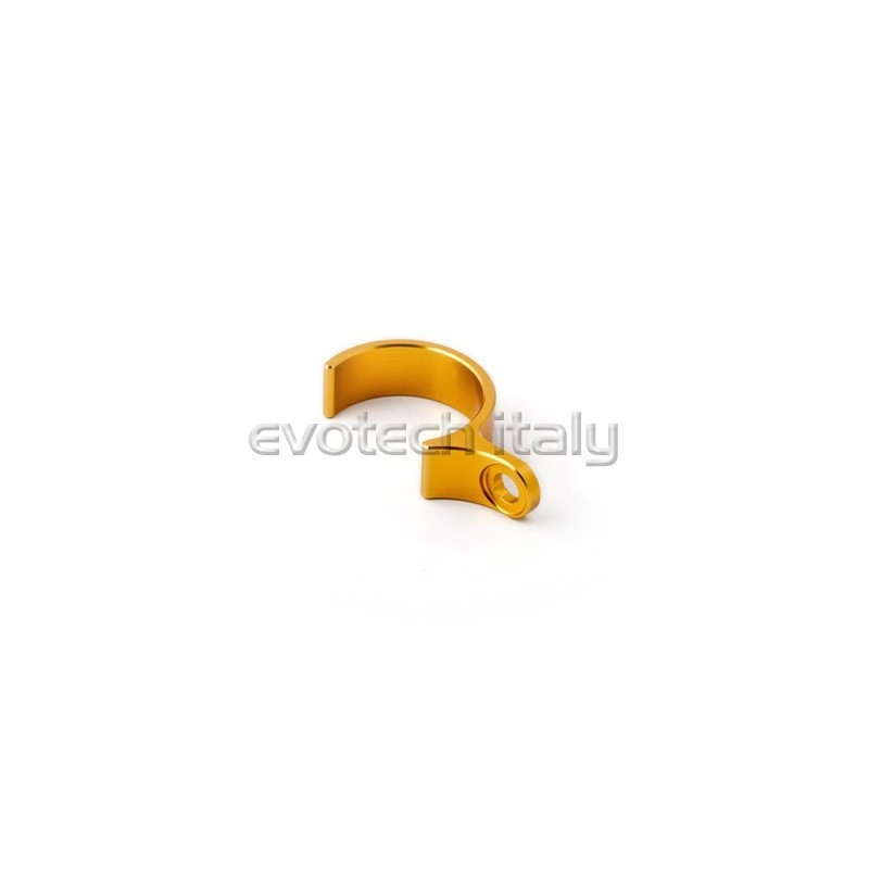Staffa serbatoio liquido freno posteriore/frizione Racing gold