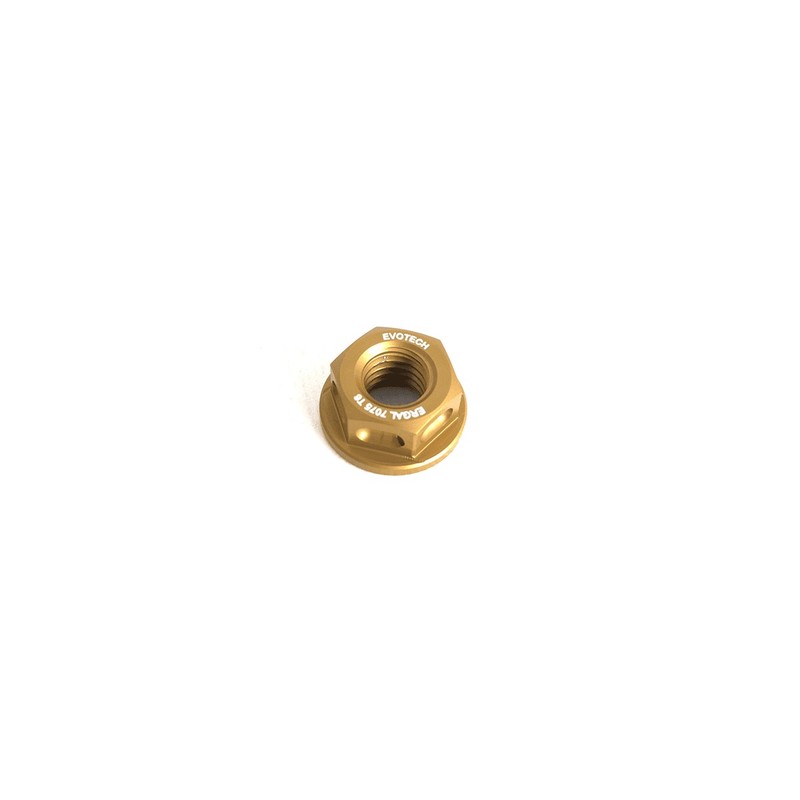 Dado corona M8X1,25 Ergal 7075-T6