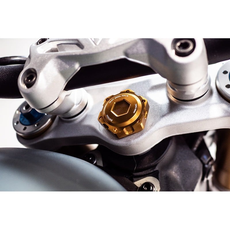 Dado cieco per canotto di sterzo Ergal M25X1 Triumph