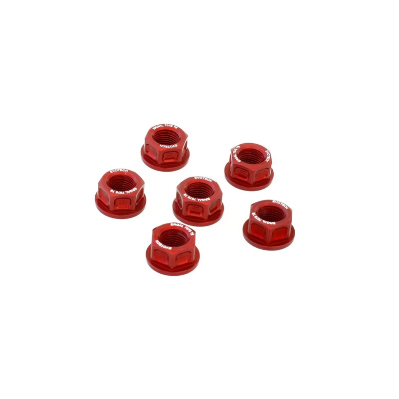Kit 6 dadi corona M10X1 DUCATI