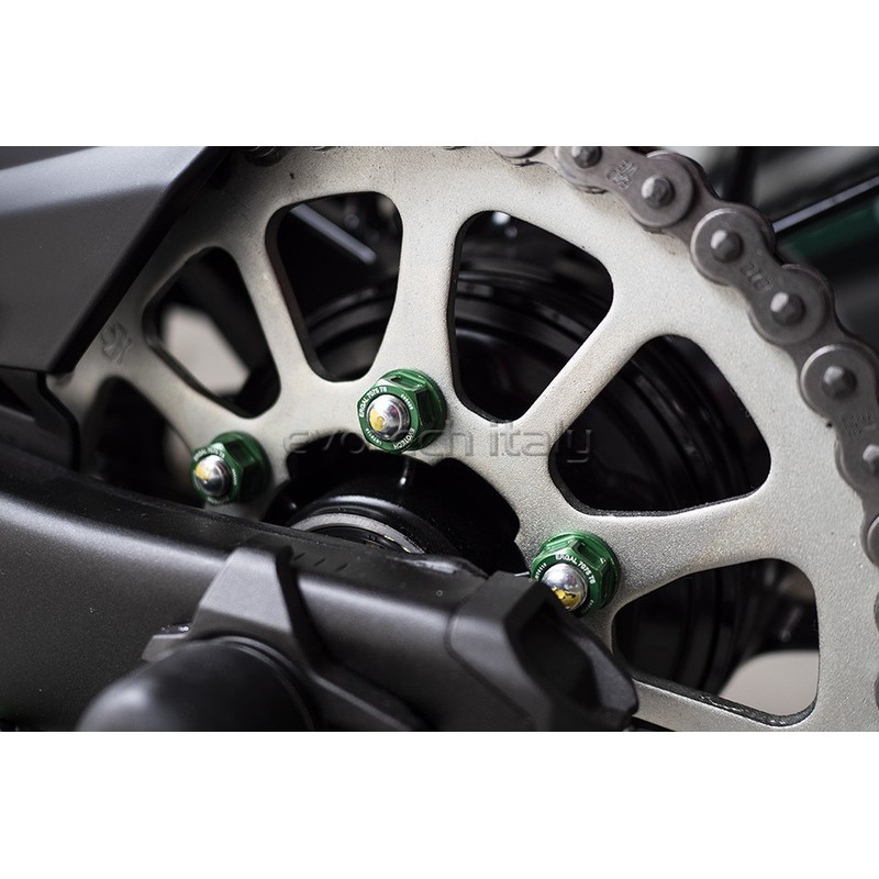 Kit 6 dadi corona/portacorona M10X1.25 APRILIA