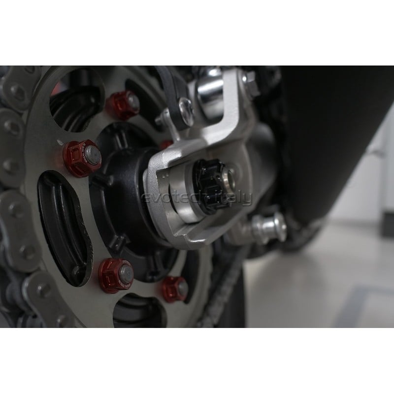 Kit 6 dadi corona/portacorona M10X1.25 MV AGUSTA