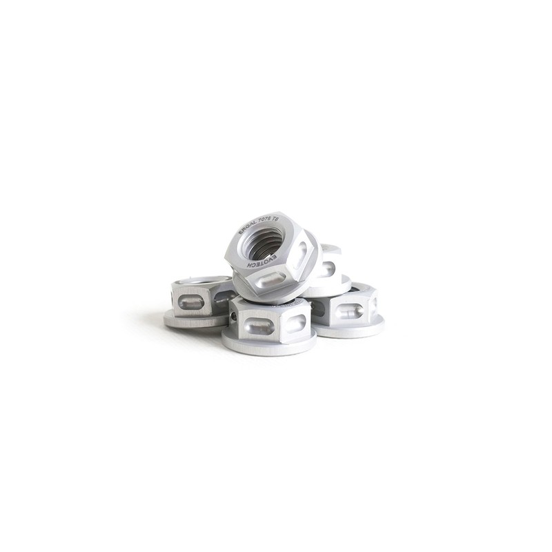 Kit 6 dadi corona M8X1.25 TRIUMPH