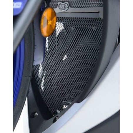 RGDG0019BK Protection Grills Downpipes Grill Yamaha R3 300 2015+ Black finish R&G