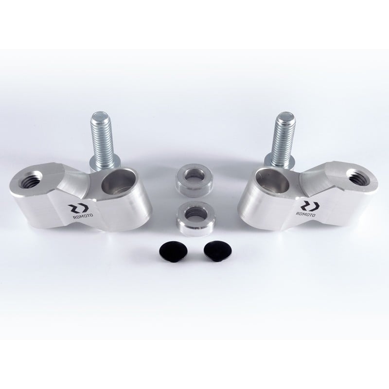 RDB5-RZ1050-K Extensions de rétroviseurs Ensemble d'extension de rétroviseur Universale noir RDmoto