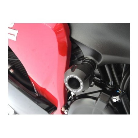 RDS41-PH01KD Crash Posts - Rahmen Sturzpad PH01 - Paar Suzuki GSX S 1000 GT 1000 2025+ Schwarz RDmot