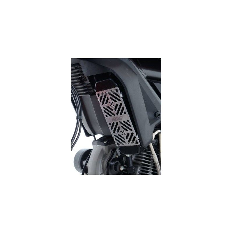 RGOCG0022SI Rejillas de protección Rejillas protección Parrilla del enfriador de aceite Ducati Scram