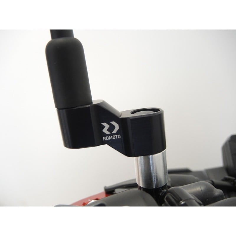RDB3-RZ1025-K Rearview Mirror Extension Set Universale black RDmoto