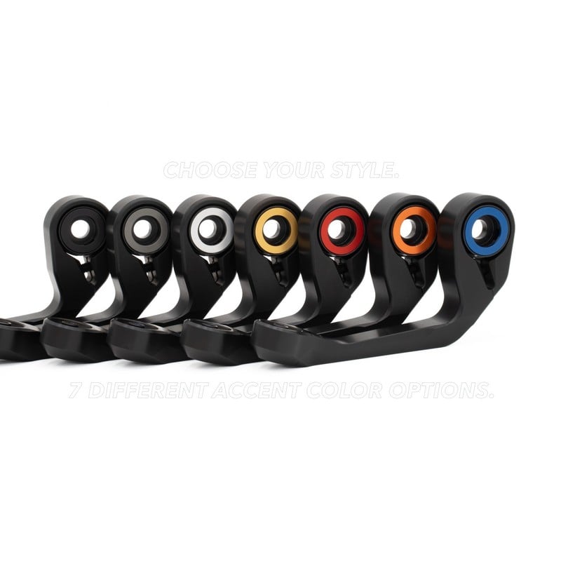 GTDS-21-14-2-KIT-BD Specchio Retrovisore Bar-End Kit Colore Universale nero GILLES TOOLING