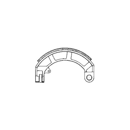 S655223 Mâchoires de frein - arrière Piaggio Vespa 50 Sprinter 50 1971+ RICAMBI - SPARE PARTS
