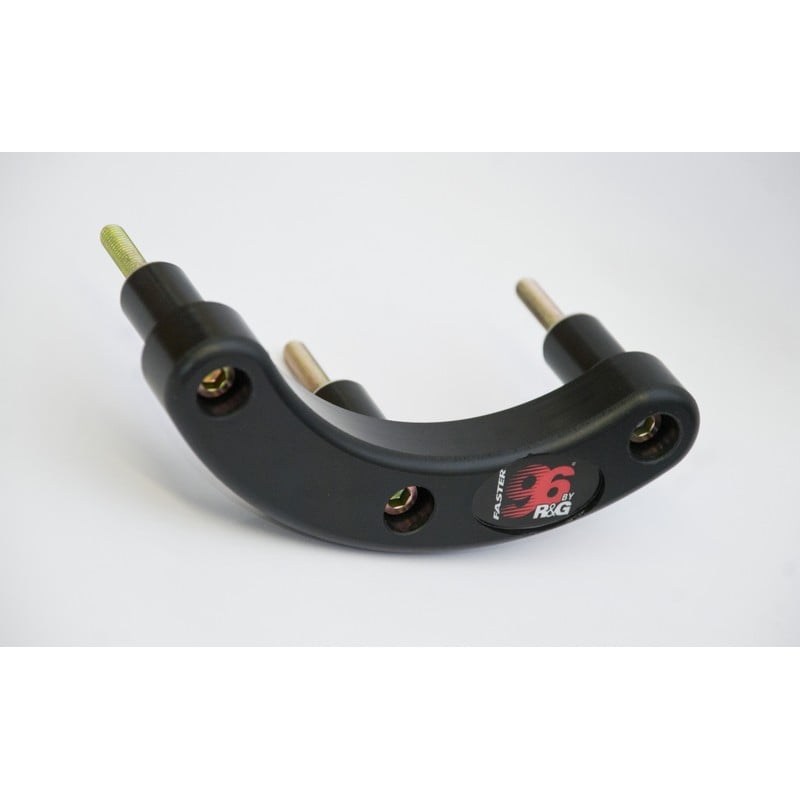 RGECS0168BK Support d'échappement Curseur de carter moteur - côté gauche Bmw S 1000 RR 1000 2025 R&G