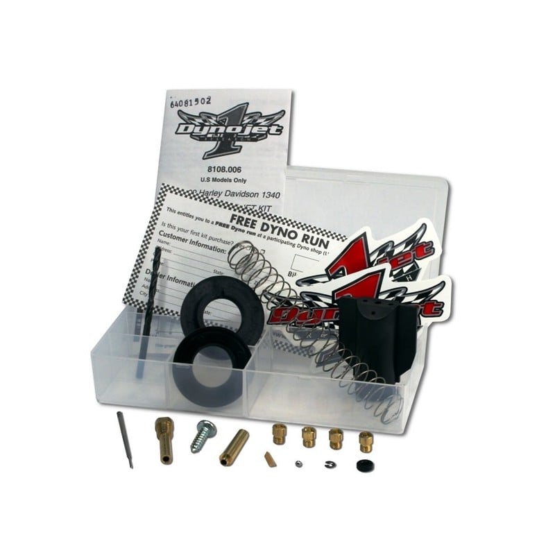 E8108 Thunderslide Jet Kit Harley Davidson 1340 EVO Dyna, FXR, Softail 1340 1994+ DYNOJET
