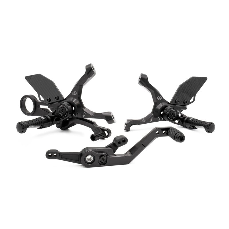 GTMUE2-BM06-B Rearsets MUE2 Bmw S 1000 RR 1000 2025 GILLES TOOLING