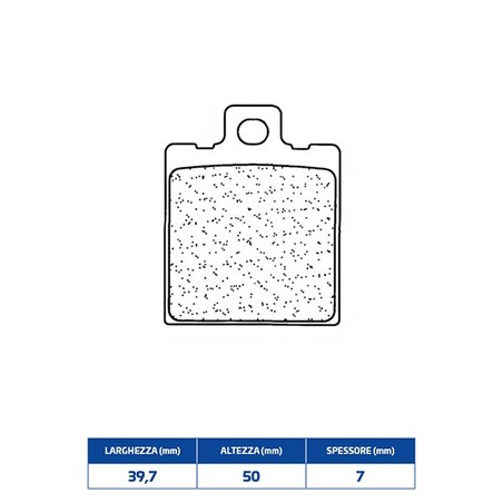 3001SC PASTIGLIA FRENO POST. 3001SC Bimota SB8K Santamonica 2007+ CL BRAKES