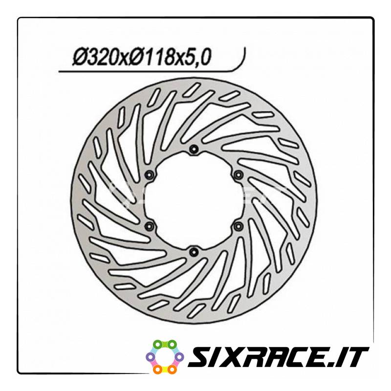819-62591 - DISCO FRENO NG 819 Yamaha WR F 450cc 2003-2015 - 