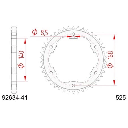 92634:41 Bmw F GS 2008+ AFAM