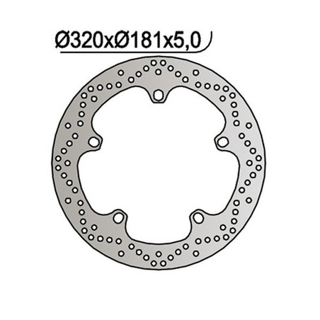 1046 DISQUE DE FREIN AVANT DX-SX Bmw F S ABS 2006+ NG