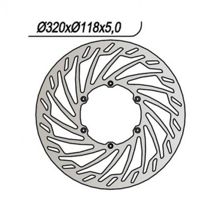 819-62701 - DISQUE DE FREIN NG 819 Yamaha YZ F 450cc 2006-2006 -