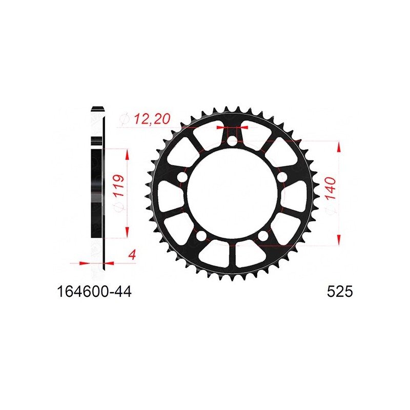 164600:44 CORONA AFAM AC P525-D44 Bmw F 900 R 2020+ AFAM
