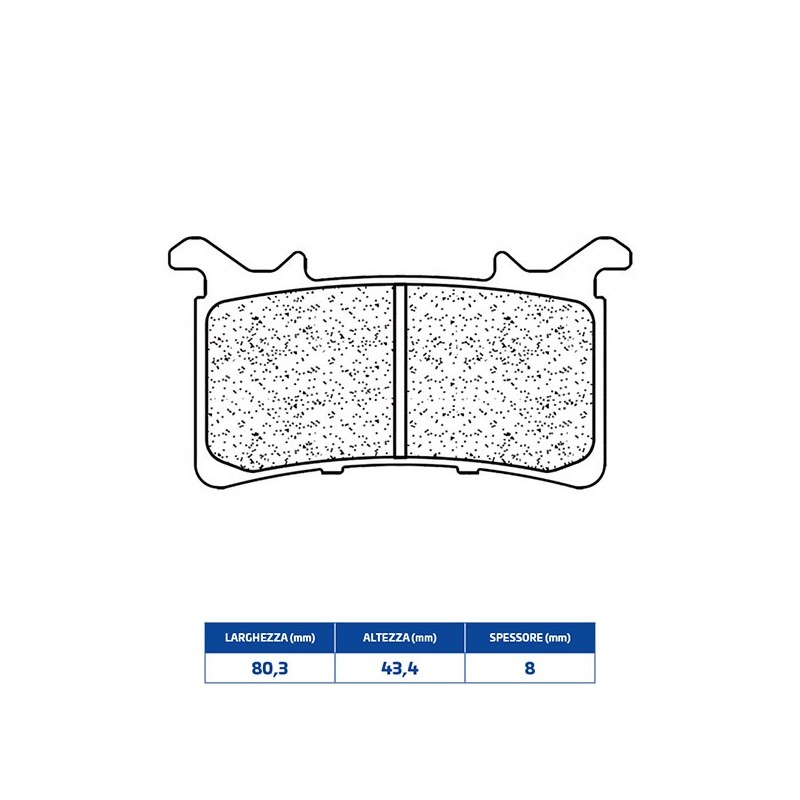 1273XBK5 FRONT BRAKE PAD DX-SX 1273XBK5 Bmw M R 2023+ CL BRAKES