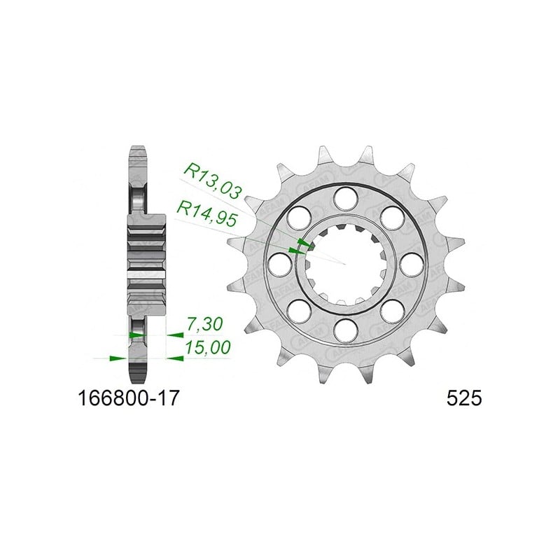 166800:17 Bmw M R 2023+ AFAM
