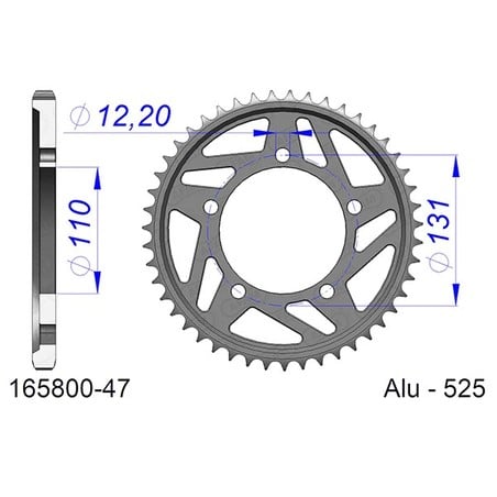 165800:47 Bmw S R 2014+ AFAM