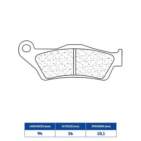 2900RX3 REAR BRAKE PAD 2900RX3 Bmw R GS Adventure ABS 2001+ CL BRAKES