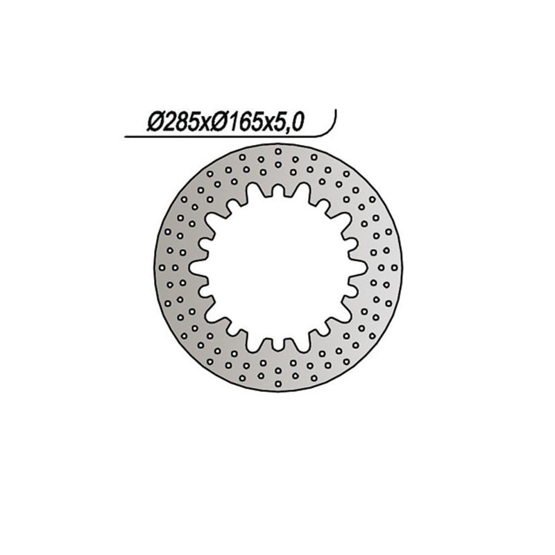 1042 HINTERE BREMSSCHEIBE Bmw K RS ABS 2001+ NG