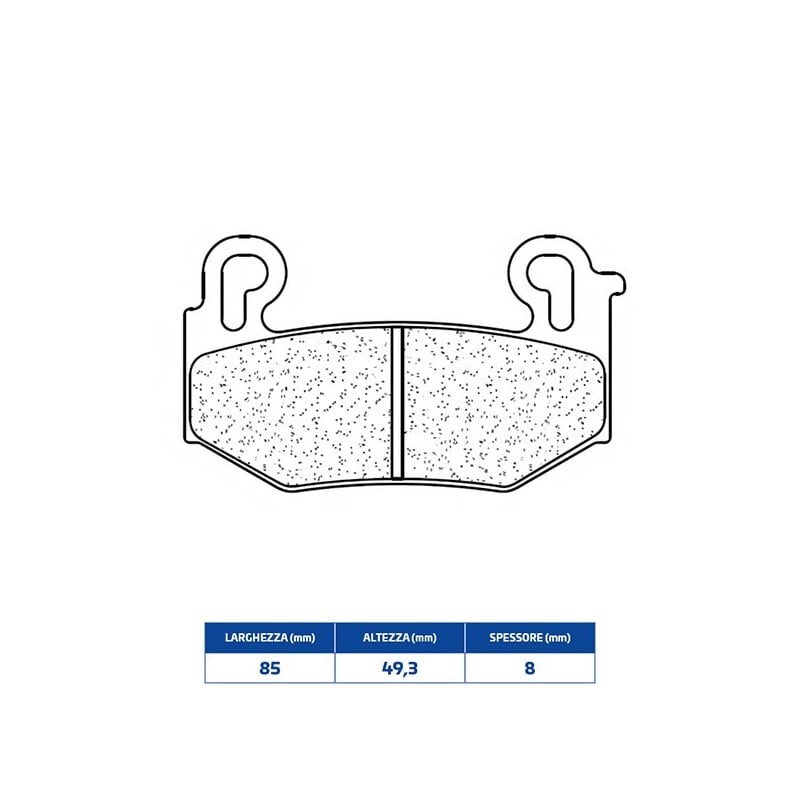 1280A3+ FRONT BRAKE PAD DX-SX 1280A3+ Bmw R GS 2024+ CL BRAKES