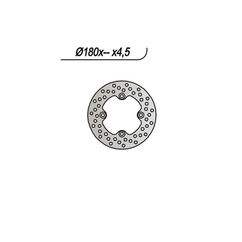 1017 FRONT BRAKE DISC Bombardier Can Am Outlander Max XT H O EFI 2006+ NG