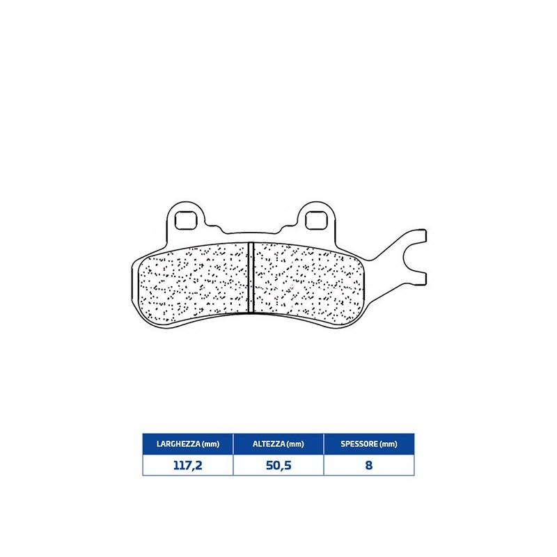 1263ATV1 FRONT BRAKE PAD SX 1263ATV1 Bombardier Can Am X3 2017+ CL BRAKES