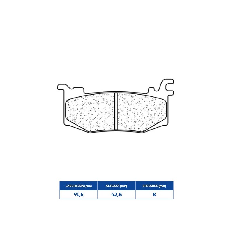 1282C60 BRAKE PAD 1282C60 Brembo Hypure 2000+ CL BRAKES