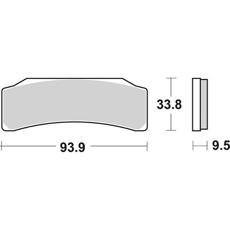 889DS Klocki hamulcowe 889DS Brembo P4 XB0 B1 31 2000+ SBS