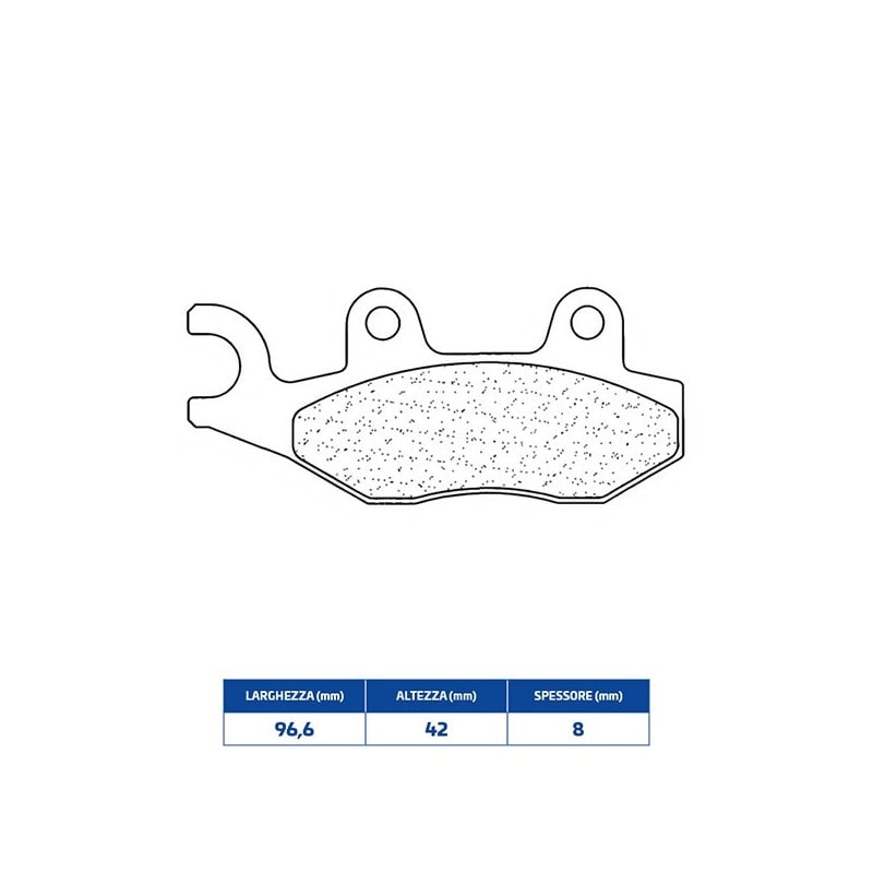 3087MSC FRONT BRAKE PAD 3087MSC Brixton BX Cromwell 2018+ CL BRAKES