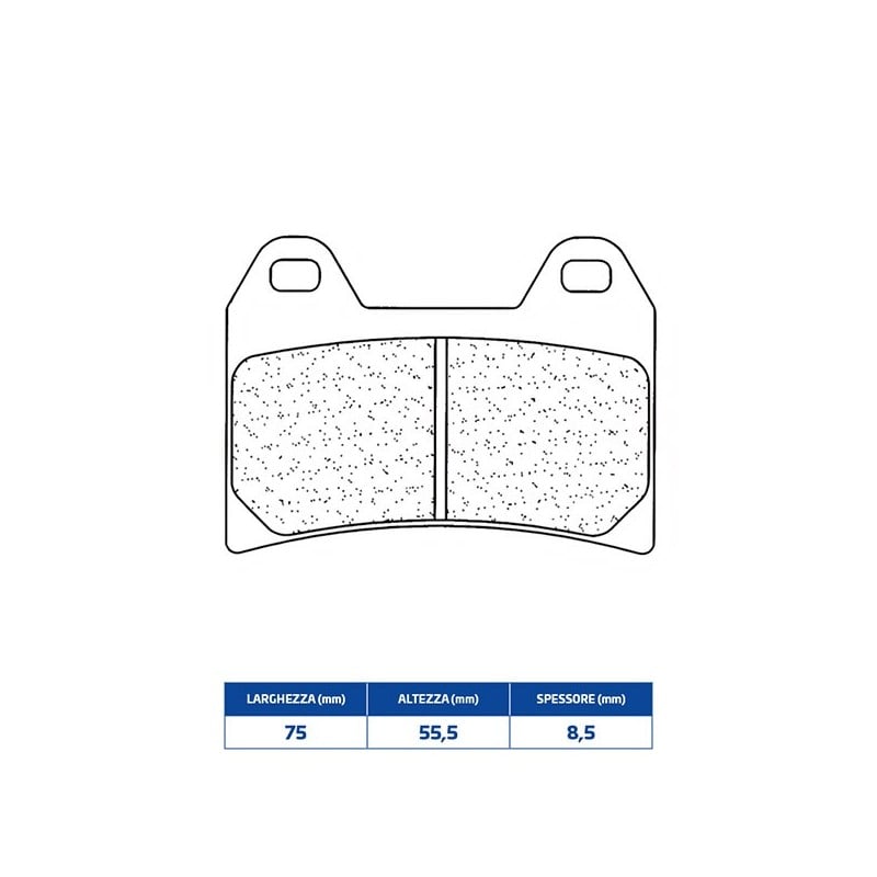 2539A3+ VORDERER BREMSBELAG 2539A3+ Brixton Crossfire XC 2022+ CL BRAKES