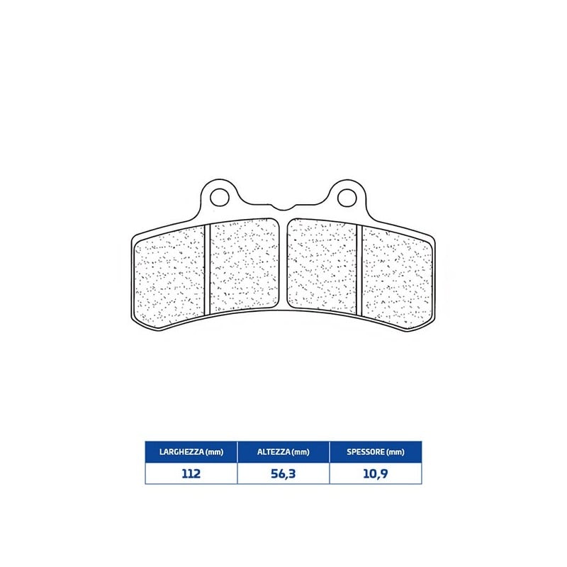9A3+ FRONT BRAKE PAD DX-SX 9A3+ Buell RS 1988+ CL BRAKES