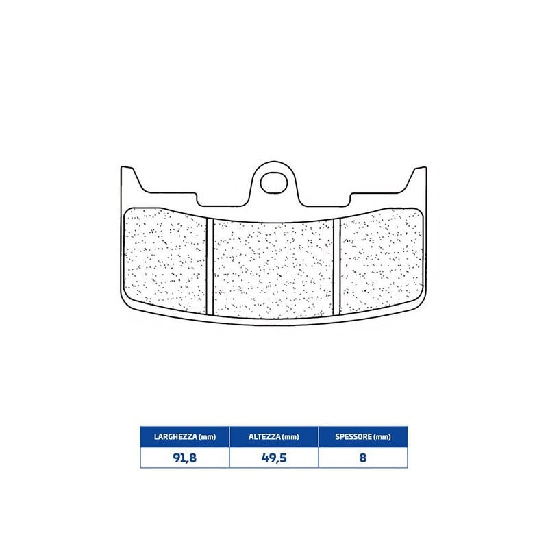 1139XBK5 FRONT BRAKE PAD 1139XBK5 Buell XB12S Lightning 2004+ CL BRAKES
